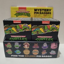 Teenage Mutant Ninja Turtles Mystery Pin Badges Case Of 12 Boxes Official TMNT - £69.59 GBP