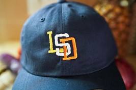 LSD Acid Lucy Psychedelic Tripping Hippie San Diego Padres Embroidered Dad Hat - £22.71 GBP