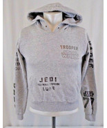 Star Wars Forever 21 Youth&#39;s Small Grey Pull Over Hoodie - £10.18 GBP