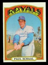 Vintage 1972 Topps Baseball Trading Card Paul Schaal Kansas City Royals #177 - £3.95 GBP