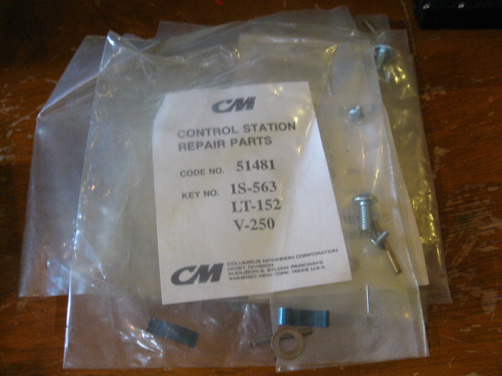 NEW Sealed CM Hoist Crane Control Station Part Repair Kit # 51481 / LT-152 - $37.99