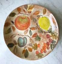 Modigliani Handpainted Italian Frutta Laccata Ceramic Serving Platter 17&quot;  - £89.75 GBP