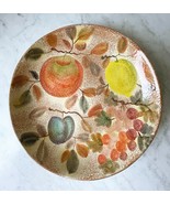 Modigliani Handpainted Italian Frutta Laccata Ceramic Serving Platter 17&quot;  - £89.75 GBP
