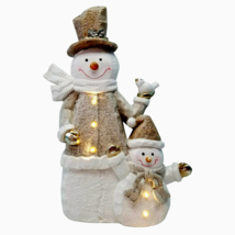 Led Snowman Family - Battery Operated with Timer - £46.35 GBP