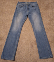 Cody James Men&#39;s Sz 34x33 Medium-Wash Straight Leg Denim Western Stretch... - $27.16