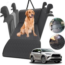 Compatible With Dog Car Seat Cover Protector Back Seat Pet Cover For Dogs Hammoc - $41.99