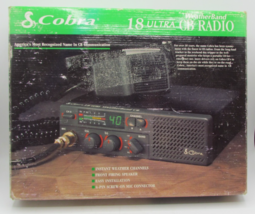 Cobra 18 ULTRA 40-Channel CB-Radio w-LED Display/Instant Weather Band/91... - $59.99