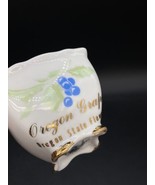 Oregon State Grape Flower Bowl Viletta&#39;s Arts Shuman Arzberg Bavaria Ger... - $338.52 MXN