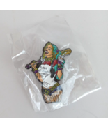 New Harley Quinn Laughing With Bat And Gun Cartoon Enamel Lapel Hat Pin - $9.42 CAD