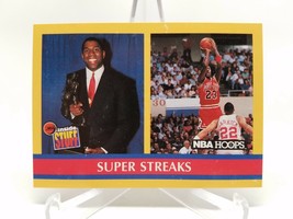 1990 NBA Hoops Behind the Scenes #385 Michael Jordan / Magic Johnson NM/M - £4.73 GBP