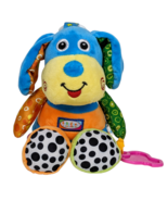 BabyCans Musical Hanging Clip On Dog Infant Pull Toy Crinkle Ears Teethi... - £14.04 GBP