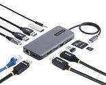 StarTech.com USB-C Docking Station for Windows and ChromeOS, Triple 4K H... - $144.44