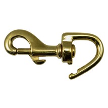 3/4&quot; Brass Open Eye Bolt Snap Hooks (10 pcs.) - $55.42