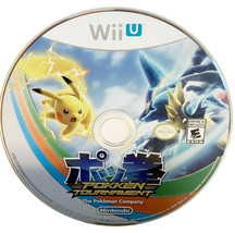Pokken Tournament Nintendo Wii U Video Game DISC ONLY pokemon fighting - £13.95 GBP