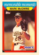 1988 Topps Kmart #16 Mark McGwire Oakland Athletics ⚾ - £0.69 GBP