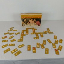 Scrabble Crossword Dominoes Board Game Vintage 1975 Word Party Complete School - £11.47 GBP