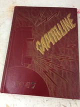 yearbook history genealogy vintage 1947 Springfield High school Illinois - £44.80 GBP