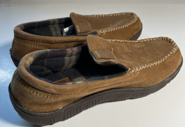 Shoes Levi Strauss Slipper Size 7-9 Men&#39;s Dark Brown 100^ Polyester Lining - £7.52 GBP