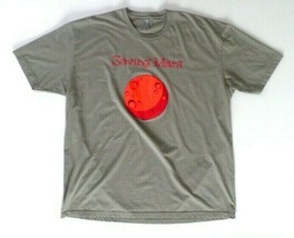 &quot;Saving Mars&quot; Men&#39;s T-Shirt 3XL Gray - $17.82