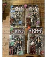 1997 McFarlane Toys KISS ROCK BAND ACTION FIGURES SET OF ALL 4 BRAND NEW... - £47.64 GBP