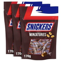 Snickers Miniatures Chocolates Rakhi Gift Pack, 170 gm x 3 Pack ( Free shipping) - £22.55 GBP