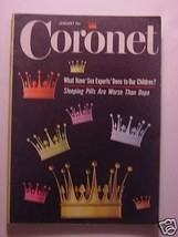 Coronet January 1955 Zsa Zsa Gabor Guy Lombardo Alexander P De Seversky - £4.26 GBP