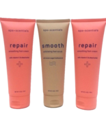 3 x S.Scentials Smoothing Repair 2_Foot Cream &amp; Smooth Exfoliating 1_Foo... - $33.60 CAD