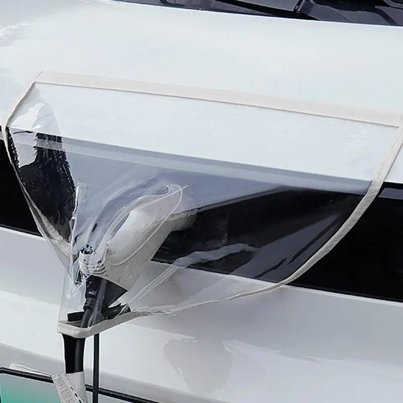 Car Charging Port Rain Cover Rainproof Dustproof EV Charger Plug Port Protection - £11.96 GBP+