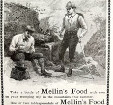 Mellin&#39;s Food Tramping Trip 1894 Advertisement Victorian Hikers ADBN1qq - $12.50