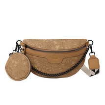 Designer Woman Chest Pack Retro Embroidery Belt Bag Coin Purse  Lady Waist Bag F - £50.37 GBP