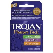 Trojan Pleasure Pack (3) - £21.29 GBP