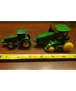 John Deere Toy Tractors ERTL Tomy Assorted Lot  of 2 Various Sizes - £5.46 GBP