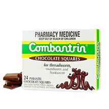 Combantrin Chocolate Squares 24 Packs Worming Treatment for Children and Adults  - £23.60 GBP