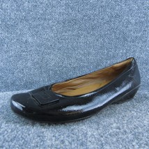 Clarks Artisan Women Pump Heel Shoes Black Patent Leather Size 8.5 Medium - £21.83 GBP
