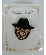 Nightmare on Elm Street Freddy Krueger Enamel Metal  Pin - $9.49 CAD