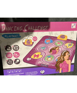 Dance Mat Dance Mixer Rhythm Step Play Mat Pink Dance Pad w LED Lights - £44.11 GBP