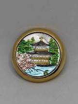 Japanese Shrine Japan(Round) Magnet - $15.00