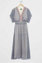 Nwt Anthropologie Oda Embroidered Maxi Dress By Vineet Bahl 2 - £87.16 GBP