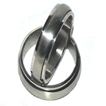 316L Stainless Steel 6mm Smooth Spinner Ring - £19.70 GBP