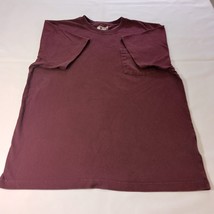Carhartt K87-PRT Loose Fit Men's Red Maroon Short Sleeve Workwear T-Shirt Size M image 11