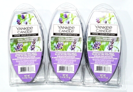 3 Pack Yankee Candle Home Inspiration Lovely Lavender Fragranced Wax Melts - £20.72 GBP