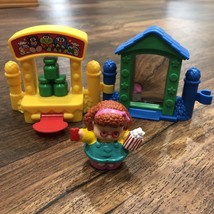 Little People Maggie Fun House Mirror Midway Game From Musical Ferris Wheel Set - £11.18 GBP