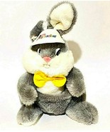 Vintage 1989 Pouche Bunny Rabbit Plush 12 Inch Cottontail Creations Viso... - £12.98 GBP