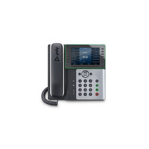 HP 89B56AA#ABA POLY EDGE E500 IP PHONE AND POE-ENABLED WITH POWER SUPPLY US - $342.12
