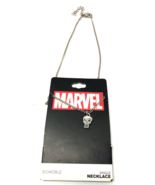 The Punisher Logo Skull Necklace w/ Chain Marvel Comics Bioworld Netflix... - £11.68 GBP
