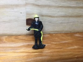 1987 Remco Toys Fireman With Hose Play Figure Vintage 80s - £7.91 GBP