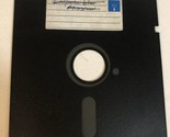 Vintage Black Floppy Disk 1980s - £3.88 GBP