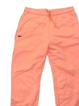 Lacoste Sport Men's Pink Joggers Sweatpants Size M Coral Drawstring NWOT image 2