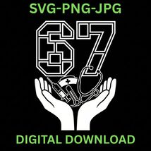 Funny Six Seven 67 Meme Gen Alpha Slang 6-7 Trend 67 Hands A gift for th... - $32.10 MXN