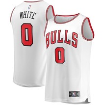 Coby Blanc Chicago Bulls Blanc Fanatiques Basketball Jersey - £84.29 GBP